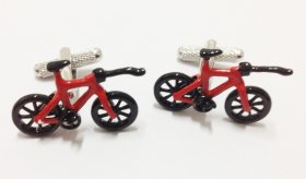 Cufflinks - Triathlon Bicycle